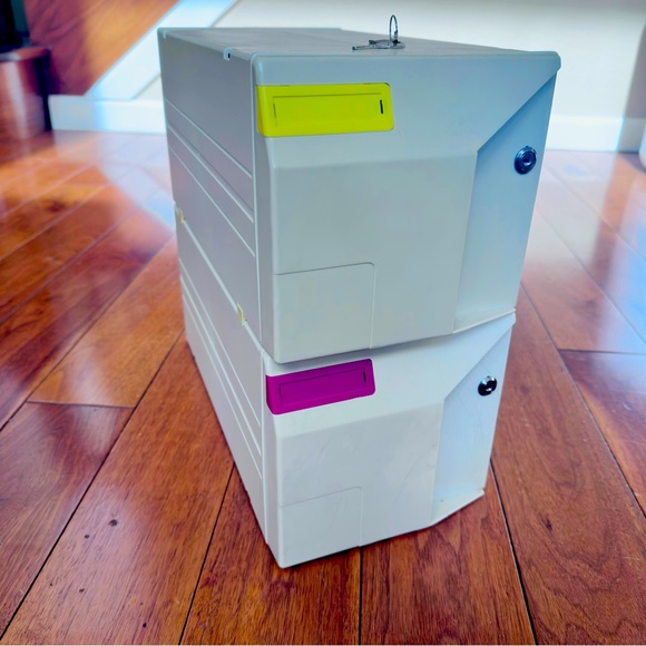CD/DVD Storage Drawers designed for storage and organization set of two - Picture 1 of 9